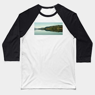 Cromwell Dam Reflections, New Zealand Baseball T-Shirt